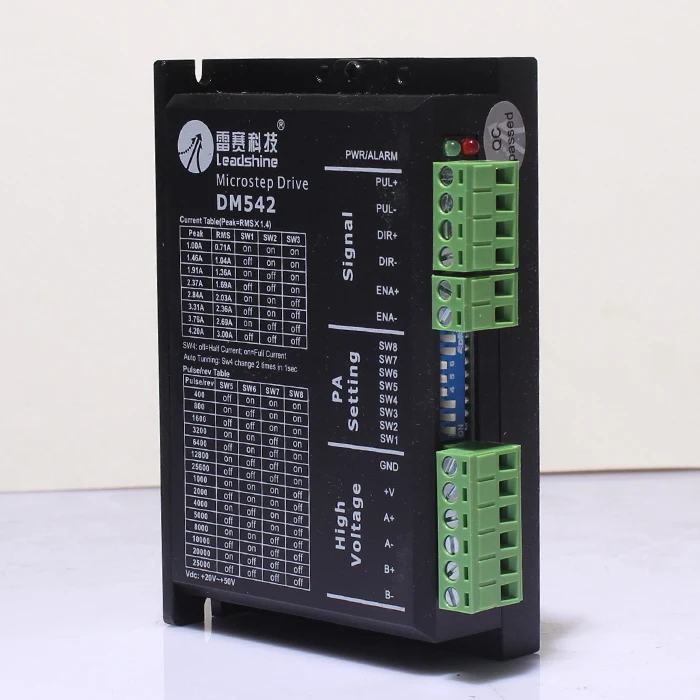 3 шт./лот Leadshine DM542 CNC шаговый привод 2ph 1 ~ 4.2A 20 ~ 50VDC Nema23 34 оригинальный драйвер двигателя Leadshine M542 3 шт./лот Leadshine DM542 CNC шаговый привод 2ph 1 ~ 4.2A 20 ~ 50VDC Nema23 34 оригинальный драйвер двигателя Leadshine M542