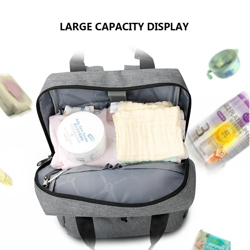 Tigernu Mommy Diaper Bags Baby Nappy Bags Designer Nursing Bag Fashion Travel Women Small Backpacks Baby Care Bebek Bag For Mom Luggage and Bags Women's Luggage & Bags