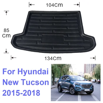 

For Hyundai Tucson 2006-2018 17 15 14 13 09 Auto Car Rear Boot Cargo Liner Tray Trunk Luggage Floor Carpet Mats Carpets Pad Mat