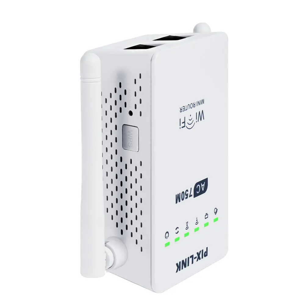 Параллельный Wi-Fi расширитель диапазона AC750M двухдиапазонный беспроводной AP/повторитель/маршрутизатор 2,4 ГГц/5 ГГц внешняя антенна США ЕС Великобритания