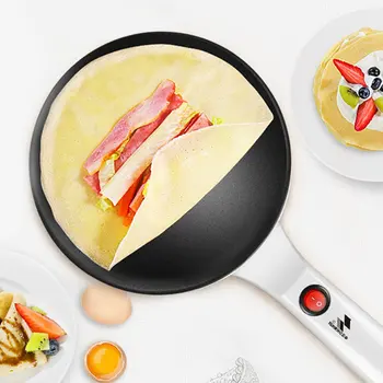 

Pizza Machine Spring Cake Machine Hunchun Roll Skin Machine Home Pancake Pot Pancake Pot Electric Baking Pan