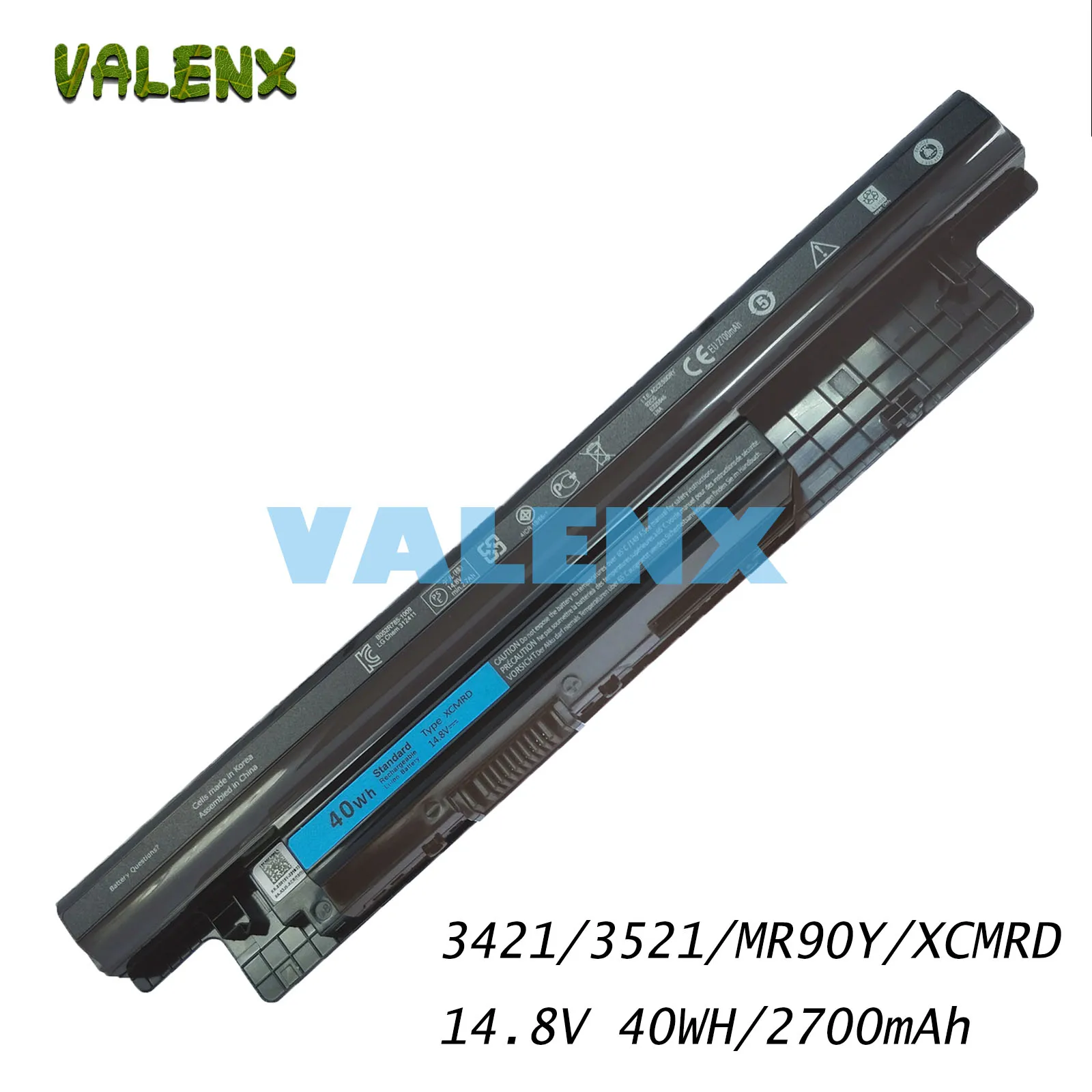 Аккумулятор для ноутбука Dell Inspiron XCMRD 4 ячейки 14 8 в 40 Вт/ч 3421 14R 5421 3521 5521 3721 15