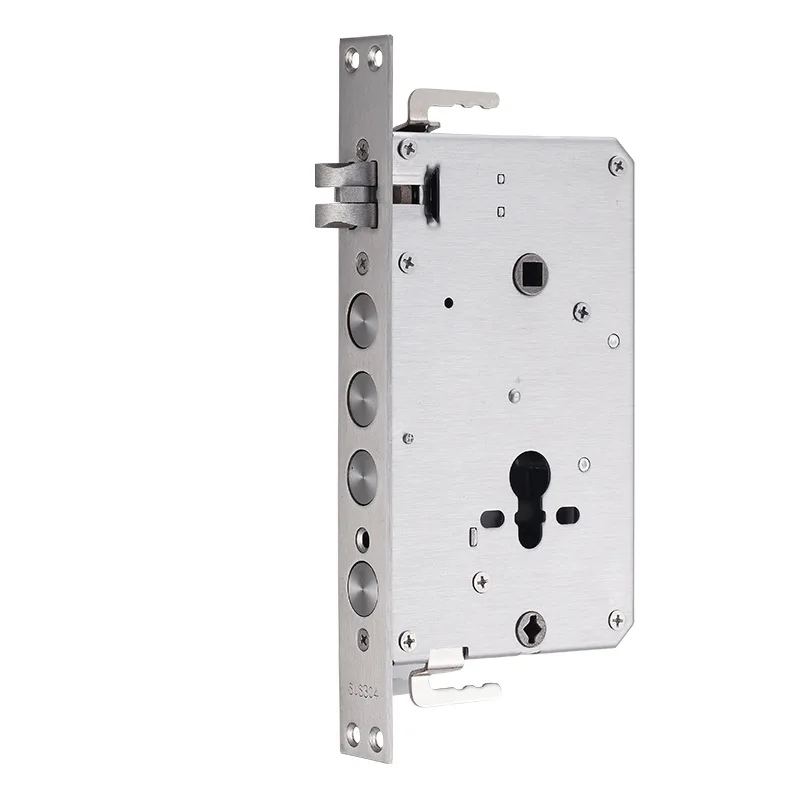 

[All-Steel Cylindrical shuang kuai suo Body 30X240 "Anti-Theft Door Mention Locked Slit Stainless Steel Universal Door Lock