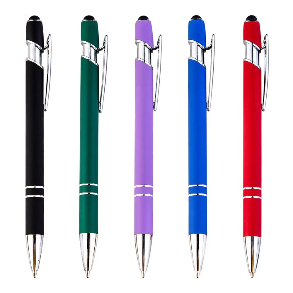 10pcs/lot Retail metal ballpoint pen metal fancy pen with custom laser logo  - AliExpress