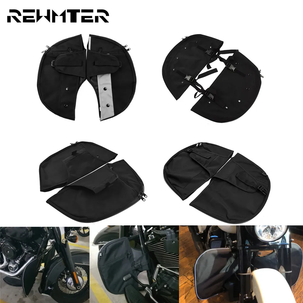 2 шт. водонепроницаемые мягкие Подогреватели для ног Harley Touring Road Street Glide Dyna Softail FL