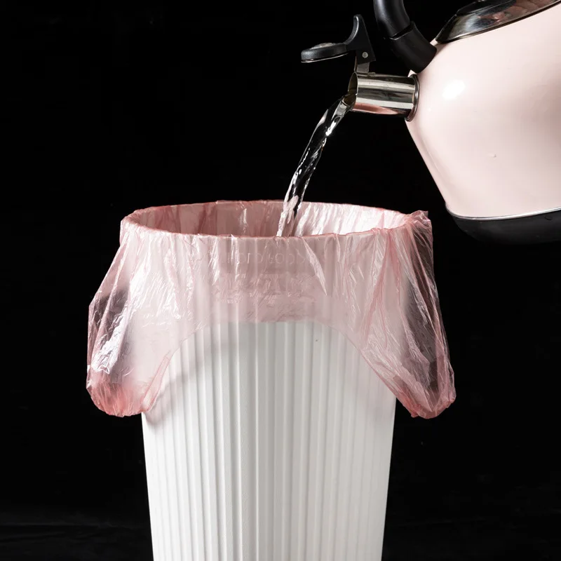 Wholesale Disposable Wet And Dry Compartmental Garbage Bag Household Thick Trash Kitchen Bedroom Compartmental Garbage Boxed