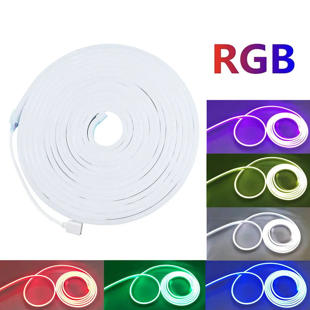 12V Low Voltage LED Neon Sign for Wedding Decor & Party Supplies LED  Flexible Neon Strip 1M 2835 Outdoor Waterproof Fixtures DIY 