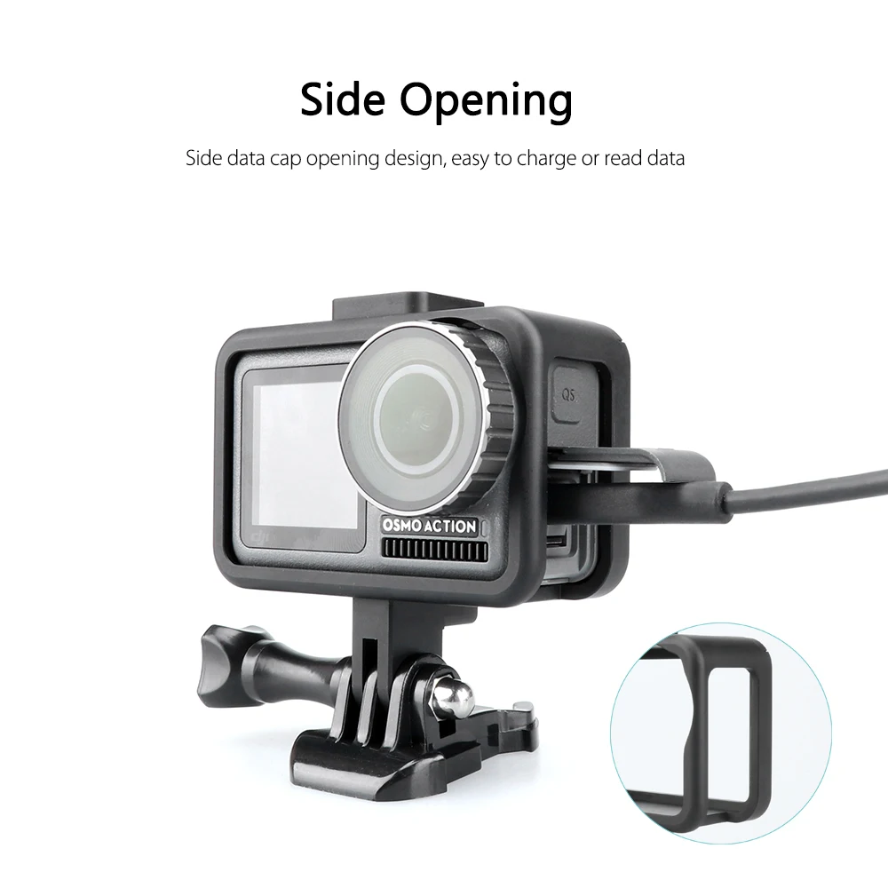 Vamson для DJI OSMO аксессуары для экшн-камеры защитный корпус из алюминиевого сплава рамка противоударный штатив кронштейн OA03