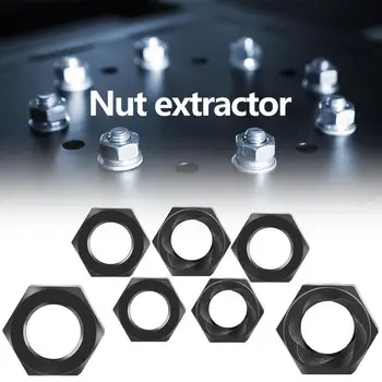 

10pcs/set Speed Out Broken Nut Bolt Remover Kit Damaged Bolt Stud Screwing Extractor Drilling Threading Tools Kits