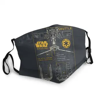 

Star Wars Cargo Transport Schema Reusable Mouth Face Mask Pattern Dust Protection Mask Respirator Mouth Muffle