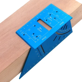 

Hinges Angle Ruler 170*60mm T-line Scribing Woodworking Multi-function
