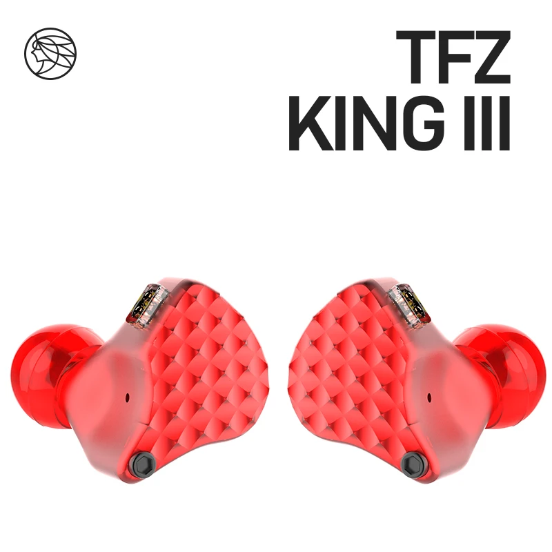 TFZ KING iii динамический монитор драйвера наушники в ухо 2pin 0 78 мм HIFI съемные принять