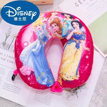 

Disney princess Children U-shaped pillow neck pillow Boy girl Adult cartoon Stitch Frozen Elsa Anna office Cars cervical pillow