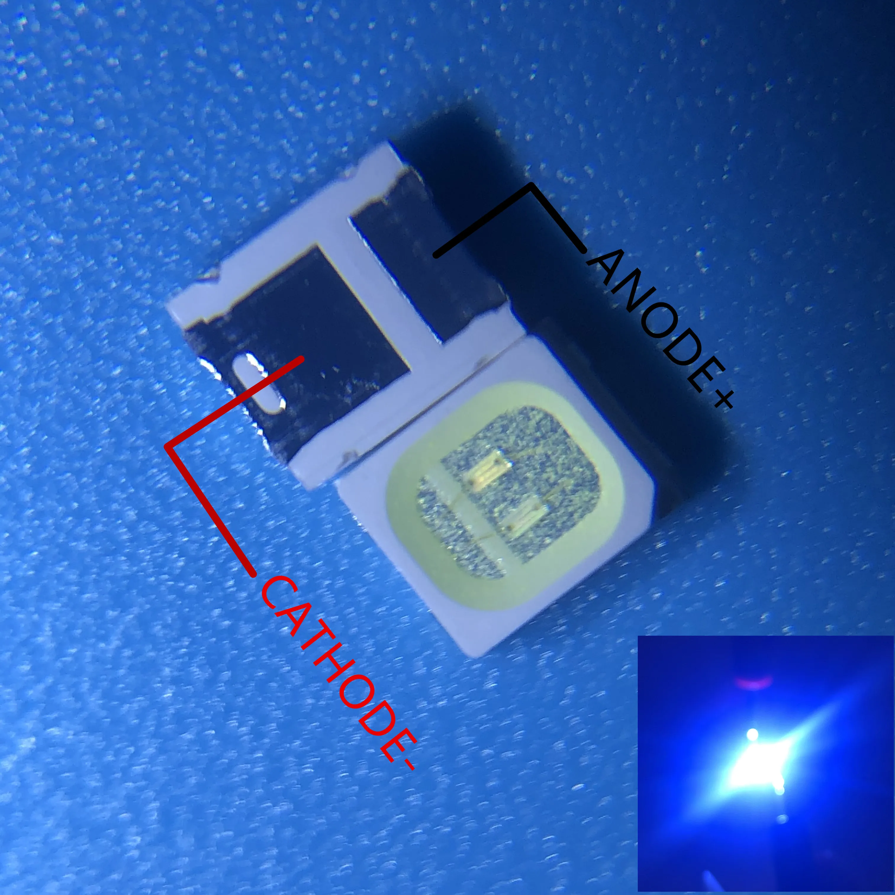 100 шт./лот Jufei 3528 SMD LED 2835 6V холодный белый 96LM для ЖК телевизора подсветка приложения