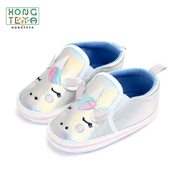 

Unicorn Canvas Baby Shoes Spring Autumn New Infant Shoes Non-slip Baby toddler shoes soft bottom cartoon casual shoes