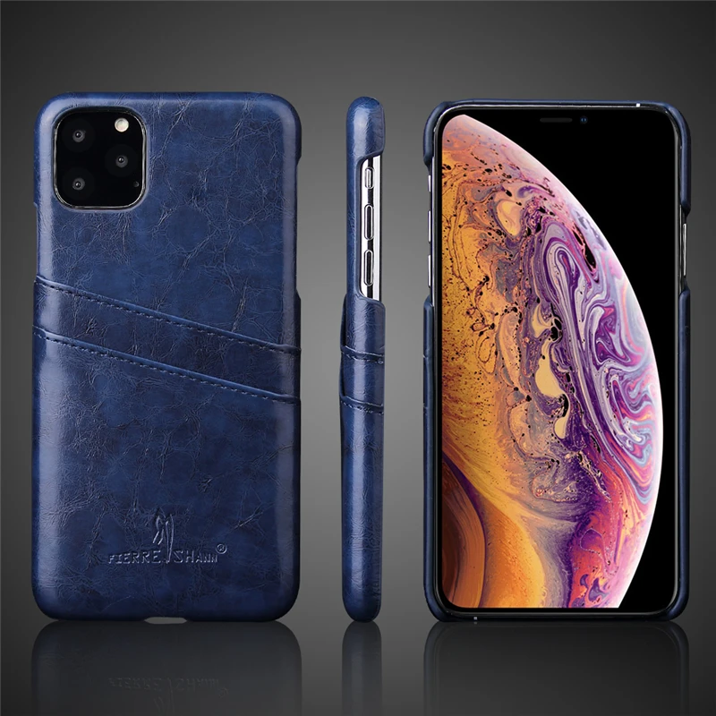 iPhone 11 油蜡纹插卡后壳 (14)