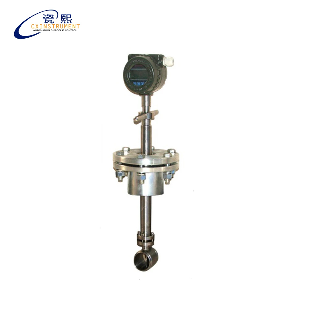 Вихревой расходомер для пара DN32 15 140 м3/ч с ЖК дисплеем|vortex flowmeter|flowmeter vortexsteam flowmeter |