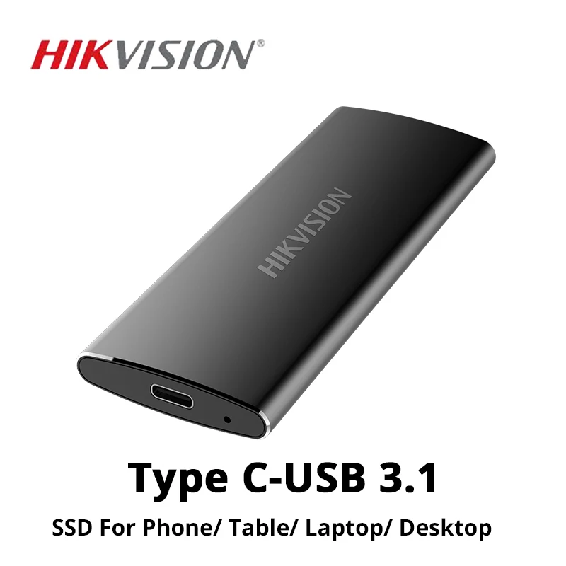 Hikvision ssd жесткий диск внешний ssd 1 ТБ 512GB USB 3.1 type-C для настольного компьютера ноутбука Планшета Телефона внешний ssd твердотельный накопитель