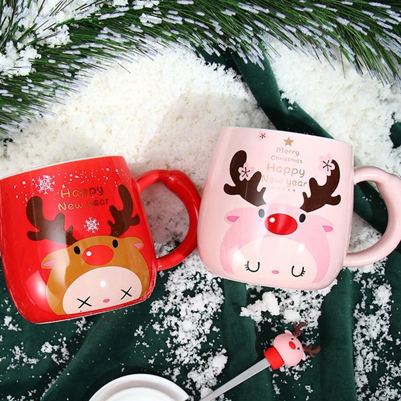 Christmas Blend K Cups 2022 2022 New Christmas Elk Mug Drinking Cup Breakfast Milk Cup Coffee Cup Home  Kitchen Drinkware Merry Christmas Mug Gifts|Mugs| - Aliexpress