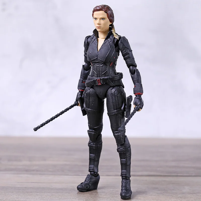 

SHF Avengers 4 Endgame Black Widow PVC Action Figure Collectible Model Toy