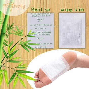 

FTEENPLY Detox Foot Patch Relieve Stress Promote Blood Circulation Sleep Quality Natural Bamboo Vinegar Foot & Body Care Pad