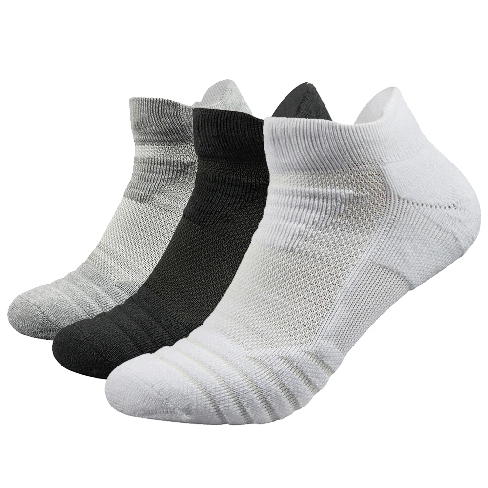 E366699A 3pairs SFIT Компрессионные спортивные носки для бега для мужчин и женщин, мягкие утолщенные уличные носки для фитнеса, велоспорта, пеших прогулок, спортивных носков - Цвет: E366699A 3pairs