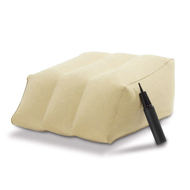 Portable Inflatable Elevation Wedge Leg Foot Pillow For Sleeping Knee Support Cushion Between The Legs With Footrest Pillow