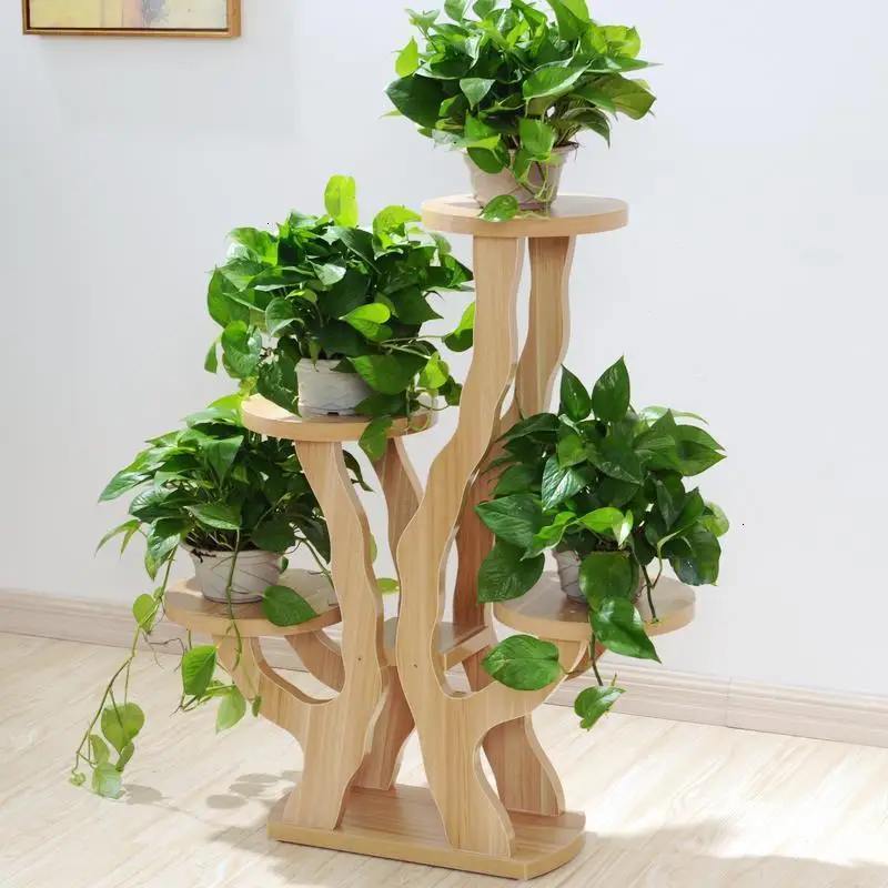 Para садовые полки Escalera Decorativa Madera для Varanda Suporte Flores стойка уличных цветов полка