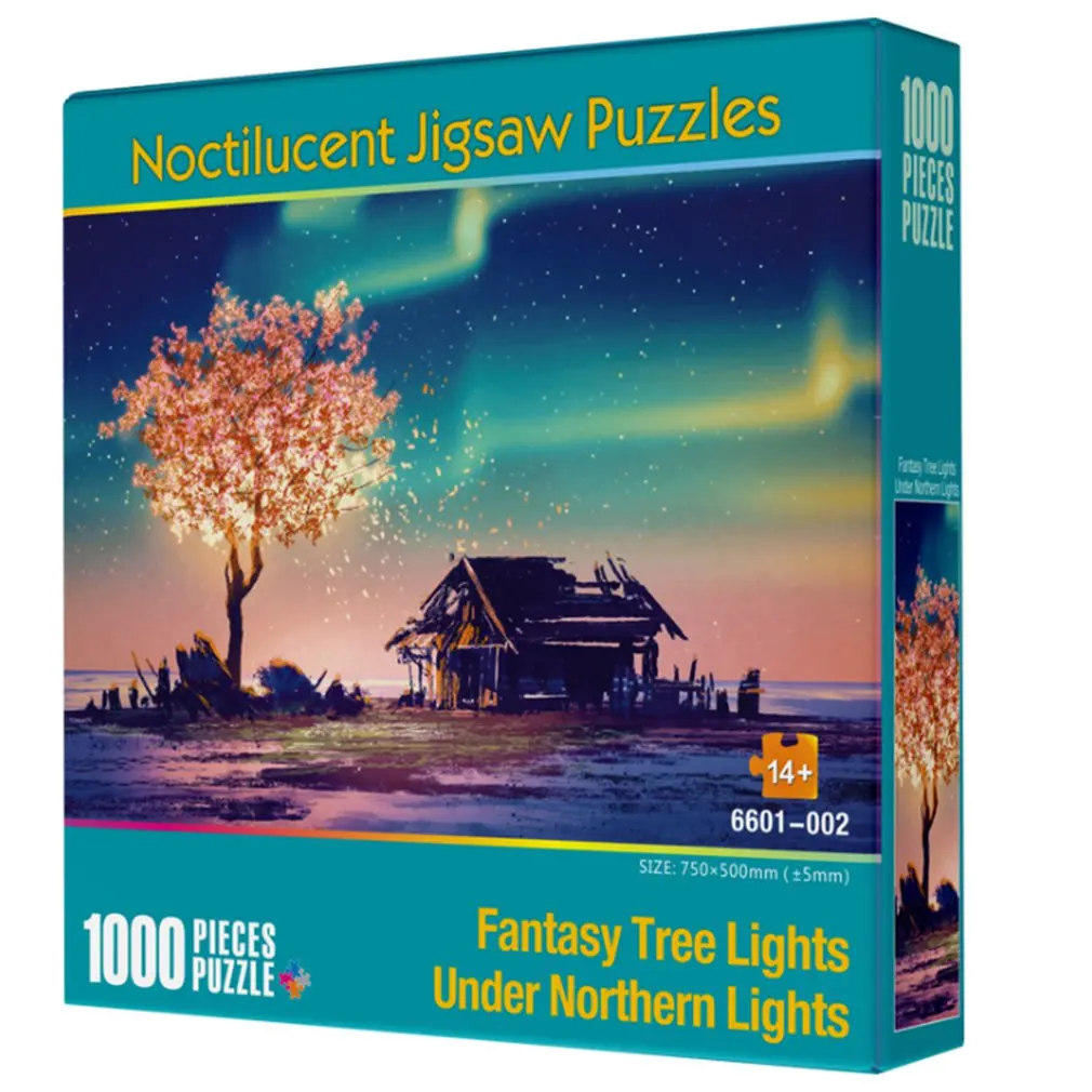 

1000 Pcs/Set Adult Puzzle Educational Toy Develop Patience And Concentration Creative Decompression Artifact