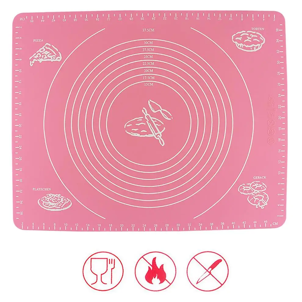 50 x 40 Rectangle Thickened Waterproof Silica Pads with Antiskid Insulation Desk Mattress for Home