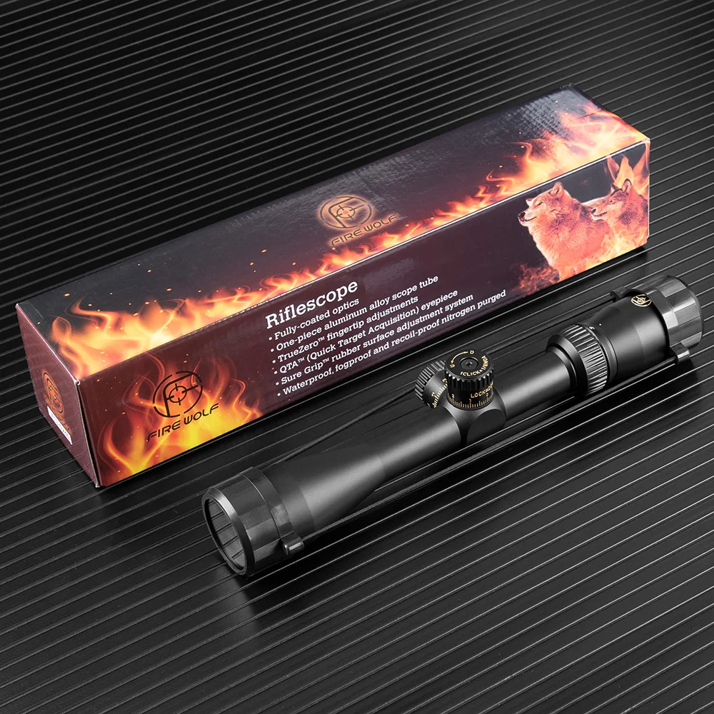 Fire Wolf Vt3 9x40 Tactical Luneta Celownik Optyczny Mil Dot Sight Podswietlany Celownik Retical Na Polowanie Sezon Zakres Zloty Riflescopes Aliexpress
