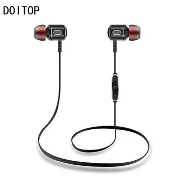 

DOITOP Neckband Bluetooth Headset Sport Running Bluetooth Earphone Headset Headphone Wireless Earphone Stereo For Xiaomi cl