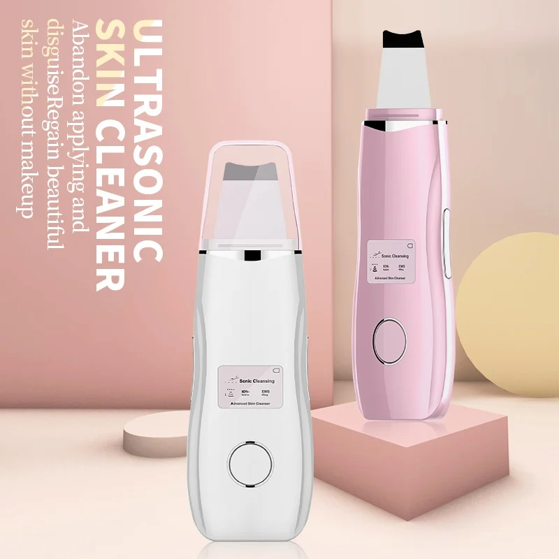 Ultrasonic Blackhead Remover High Quality Deep Cleaning Pores Ion Face Beauty Device