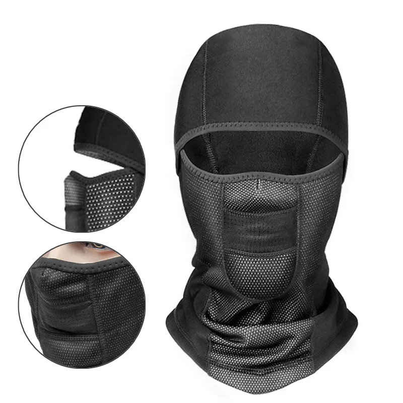 Winter Mask Windproof Warm Riding camping hiking Equipment Bicycle Mask Outdoor Ski Mask Black hot selling