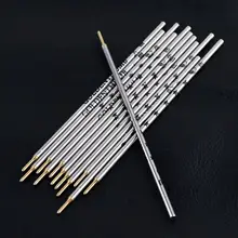 С накатанной головкой серебро с шаровидным графитом пополнения Костюмы кожа ткань резки позиционирования специальные Mark Line Ручка Серебряный стержень 12 шт./кор. 634B