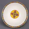 Chinese Famille Rose Porcelain Qing Qianlong Gilt Edged Auspicious Design Bowl 4