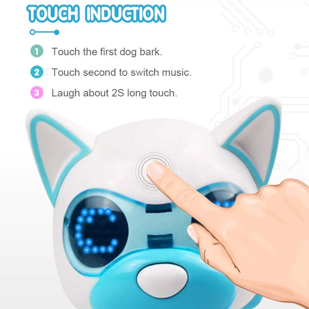 RC Robot Toy Robot Dog Puppy for Children Interactive Kids Toy Birthday Present Christmas Gifts Robot Toys for Boy Girl