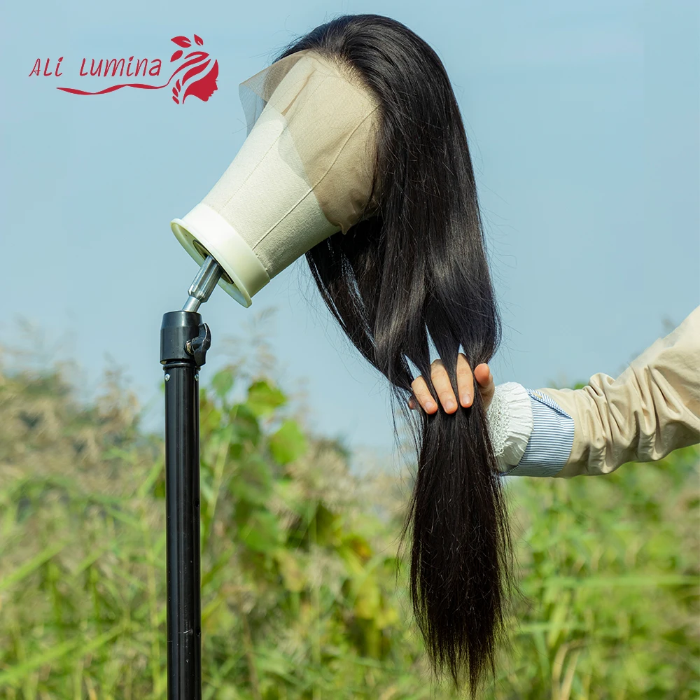 13X4 Синтетические волосы на кружеве парик человеческих волос Прямые бразильские человеческие волосы Синтетические волосы на кружеве al парик плотность 180% 8-32 дюйма Али Lumina