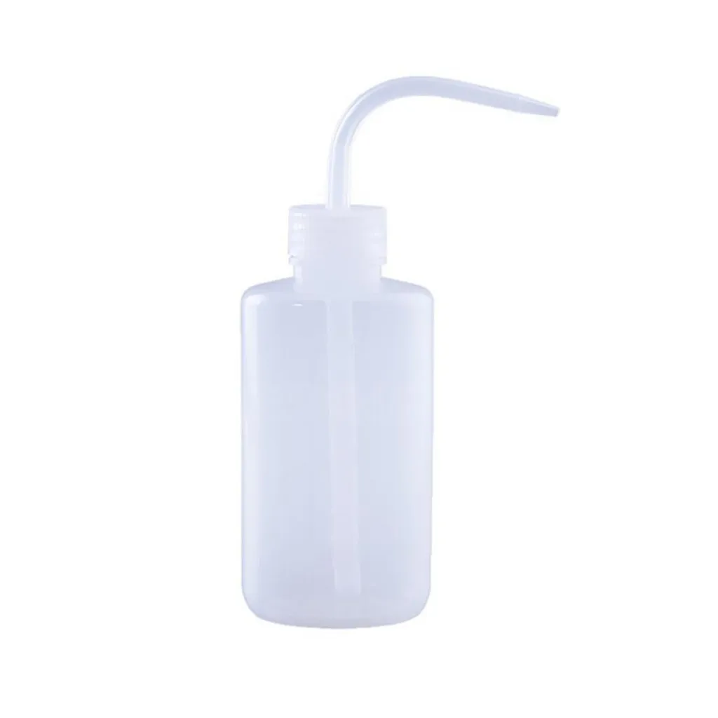 Банки для воды пластиковые острый клюв локоть промывка спрей прозрачный Squeeze Bottle