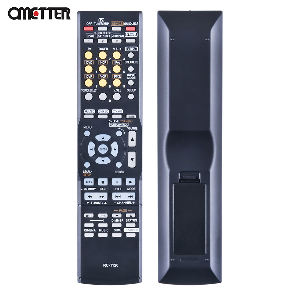 Replacement Remote Control For Denon AVR87, AVR1800, AVR3802 Receivers - Wireless