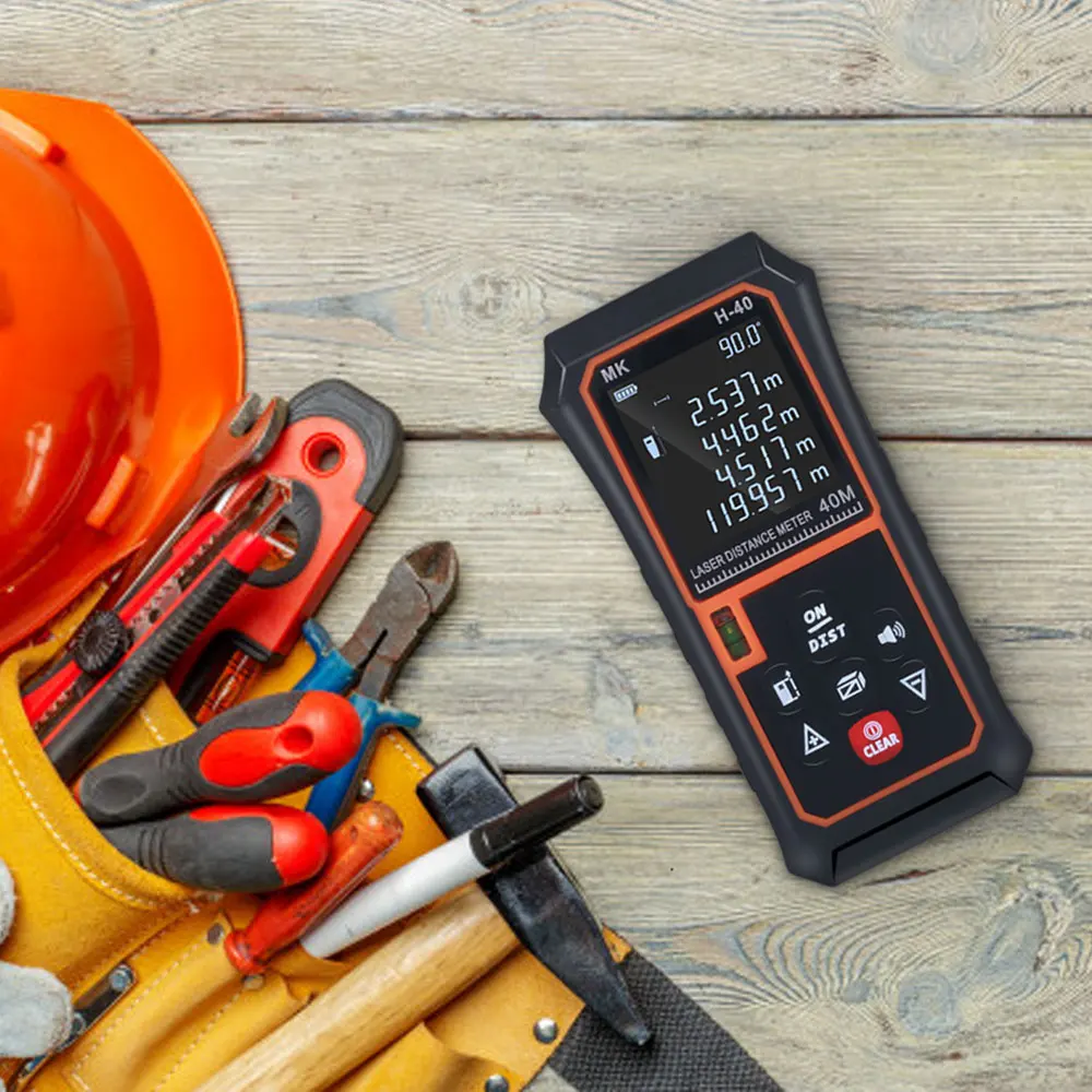 Circuit Laser Rangefinder Handheld Range Finder Wire Accurate 40m Pattern 60m Building Digital Construction Worker