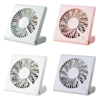 

1PCS USB Charging Portable Handheld Electric Cooling Fan Foldable Three Gear Air Cooler Fan Summer Desk Table Cooling Fans Perso