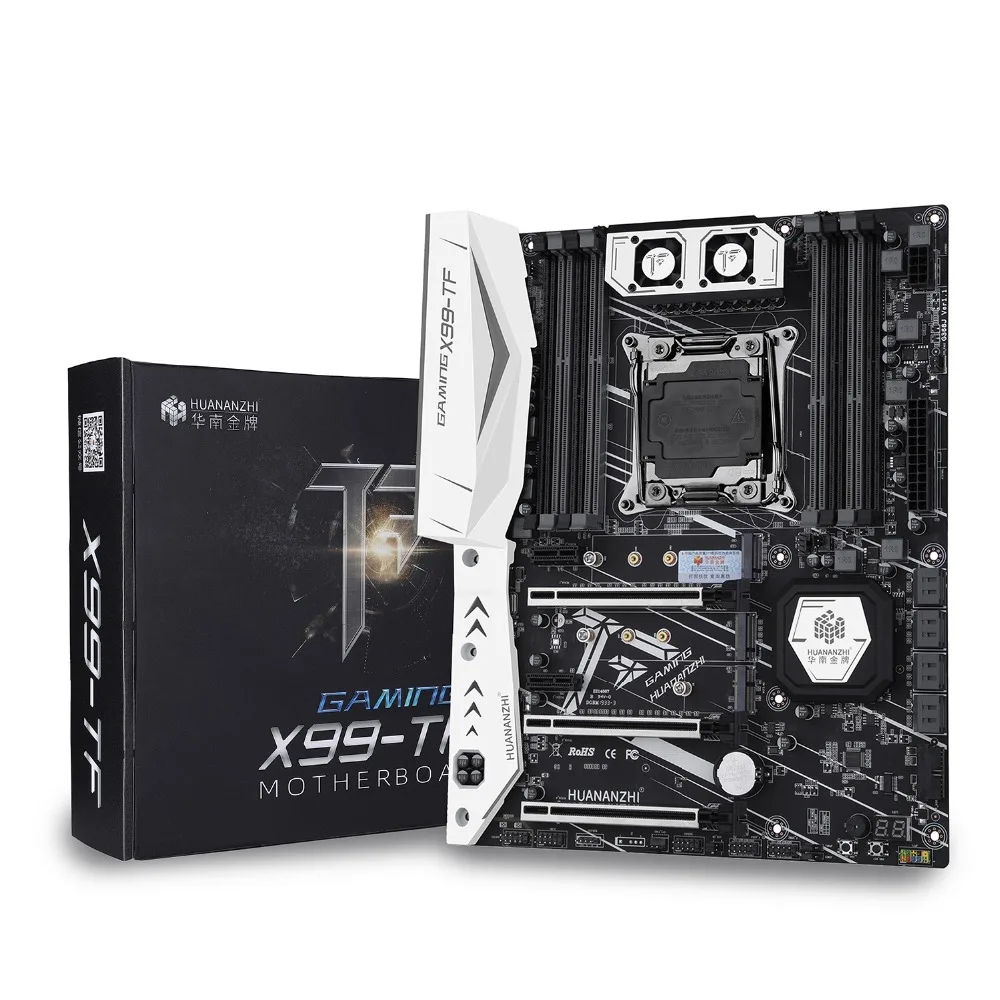 Материнская плата HUANANZHI X99 с двумя слотами M.2 NVME поддержка DDR3 и DDR4|Материнские