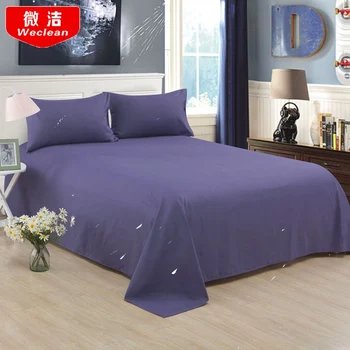 

Pure color polyester cotton increase sheets Bedcover cubrecama, bedspread bedclothes, hotel home 1.2/1.5/1.8/2 meters