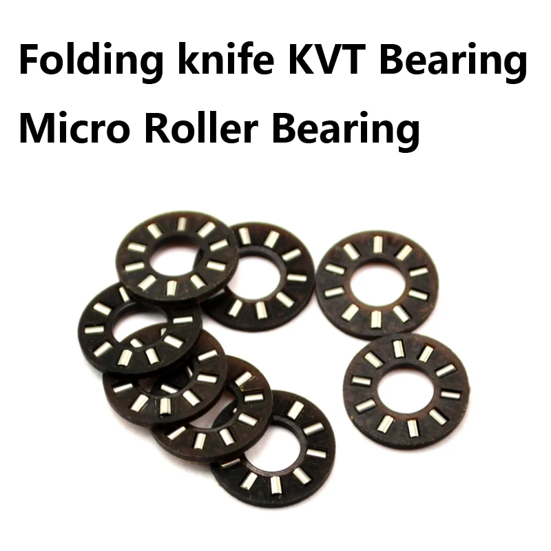 Micro Roller Bearing 1 Pair With Stainless Steel Balls Make Knives Parts & Accessories Folding