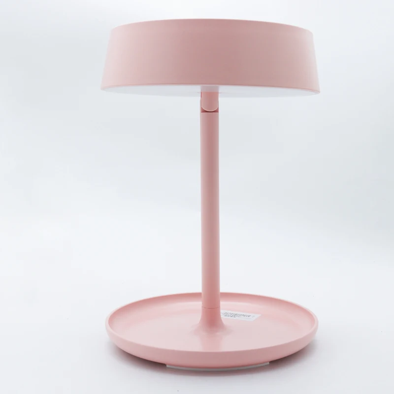 Colorful Light Makeup Mirror Rechargeable LED Desk Lamp Creative Atmosphere Touch Storage Desk Lamp Beauty Mirror dual purpose