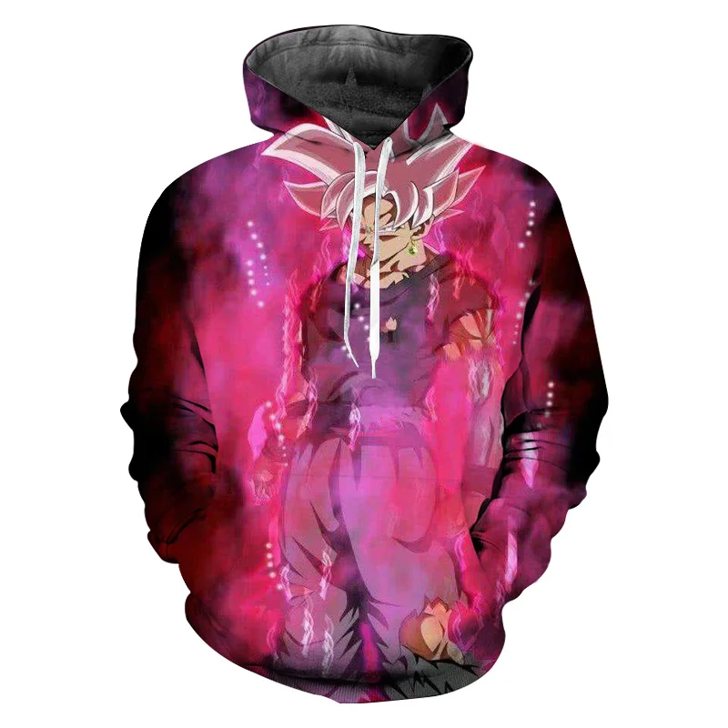 Супер Saiyan Dragon Ball Sweat Homme толстовка мужская Толстовка Sudaderas Para Hombre Аниме Толстовка уличная Мужская