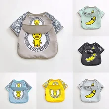 Милые Мультяшные животные водонепроницаемые детские нагрудники красочные нагрудники для кормления детей Быстросохнущий Фартук нагрудники для кормления Размеры s m