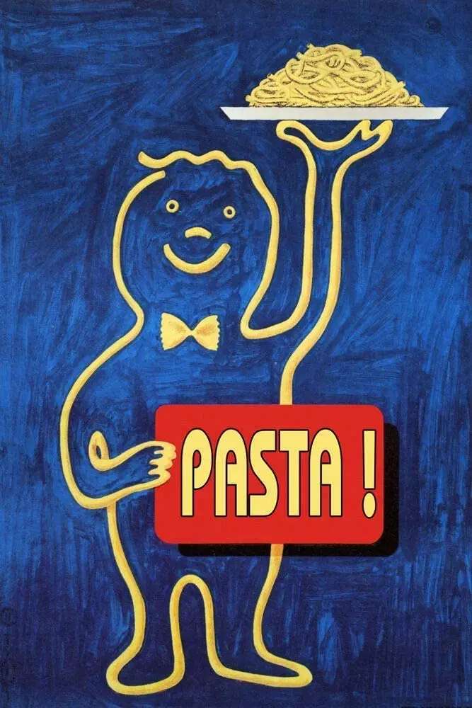 

Kitchen Pasta Spaghetti Chef Metal Tin SignVintage Metal ShopMetal Tin Sign/Metal Plaque Sign 12X16 inch