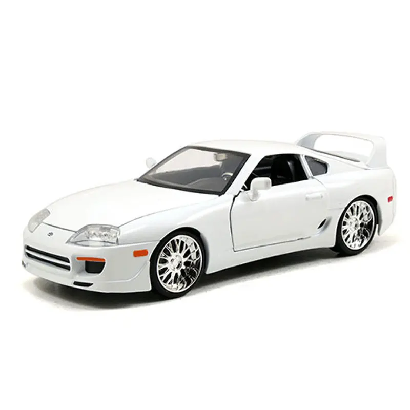 2 шт./компл. JADA 1/24 масштабная модель автомобиля игрушки автомобиль DODGE и Toyota Supra литья под давлением Металл Модель автомобиля игрушка для подарка или ребенка оплачивается отдельно коллекция